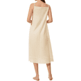 thumbnail image 4 of Women 100% Cotton Long Full Slips for Under Dresses Lace Camisoles Slip Dress Chemise Petticoat, 4 of 6