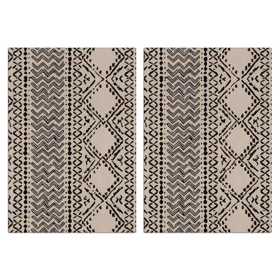 Boho Floral Kitchen Towels Set Of 2, Absorbent and Soft Dish Towels for Farmhouse Decor, Country Kitchen.