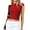 Red, variant on BadPiggies Women's Backless Short Sleeve T-Shirt Summer Top Slim Fit Crewneck Casual Y2K Crop Tee (M, Red)