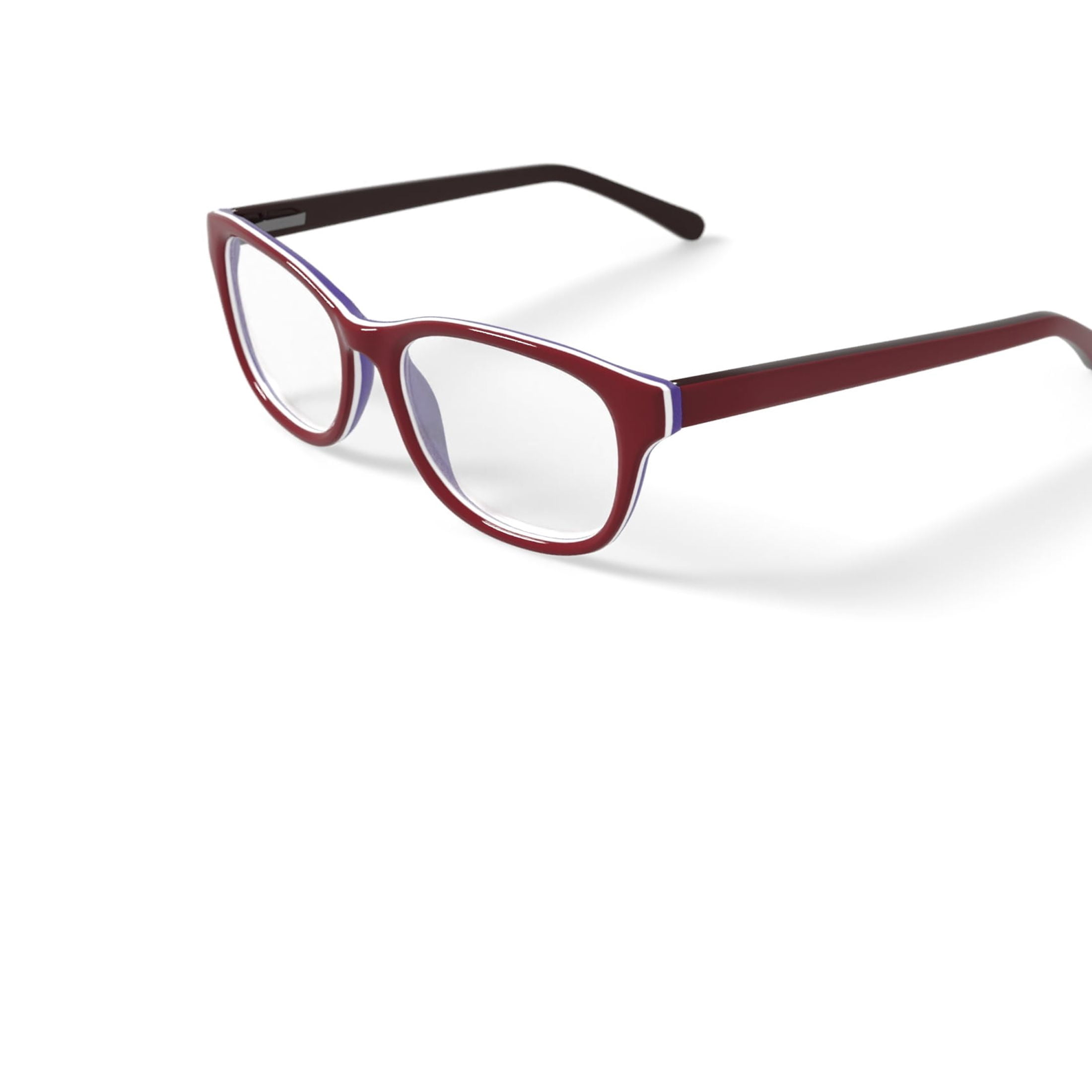 Walmart Youth FM17198 Square Prescription Eyeglasses with Case, Pink