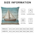 thumbnail image 5 of QZHH  Vintage Wooden Board Nautical Ship Wheel Boating Anchor Compass Throw Pillow Covers, Nautical Gifts, Ship Pillow Cases Home Lake House Sofa Decor, 5 of 5