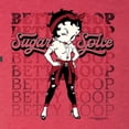 thumbnail image 5 of Wild Bobby Betty Boop Sugar and Spice Wink Betty Boop Tri-Blend Racerback Tank Top, Vintage Red, X-Large, 5 of 5