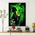 thumbnail image 2 of Maleficent Diamond Art Painting Kits - Full Drill Diamond Dots Paintings for Beginners, Round 5D Paint with Diamonds Pictures Gem DIY Adult Crafts 12x16inch, 2 of 5