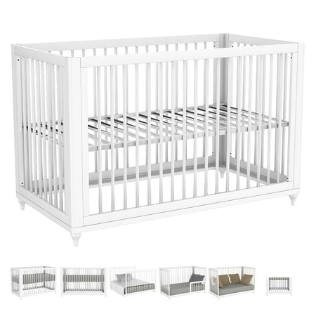 Bebelelo Starter Nursery Kits With Convertible Crib For Infant Toddler Boys And Girls Set Of 8 Pieces Walmart Canada