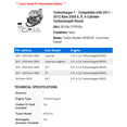 thumbnail image 2 of Turbocharger 1 - Compatible with 2011 - 2012 Ram 3500 6.7L 6-Cylinder Turbocharged Diesel - Autopart Premium, 2 of 2