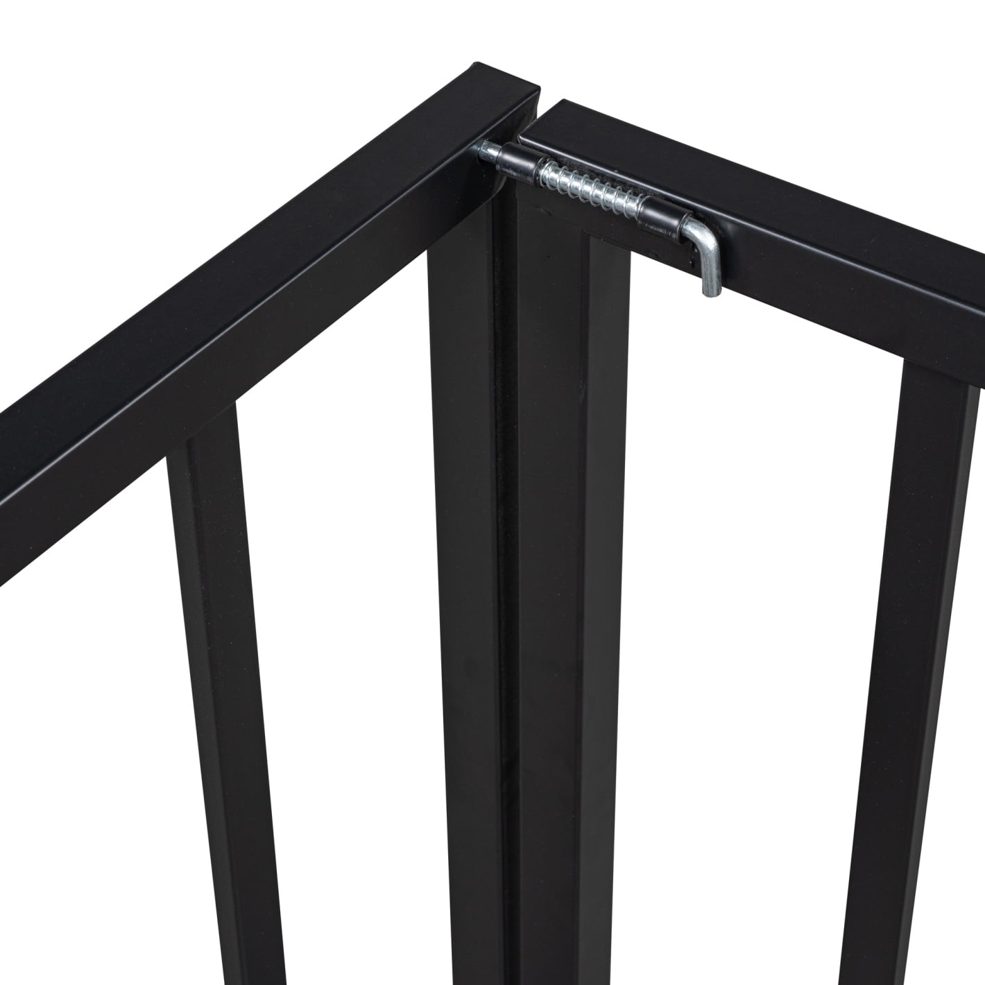 Articscorpion Kids Queen Metal Toddler Beds, Black