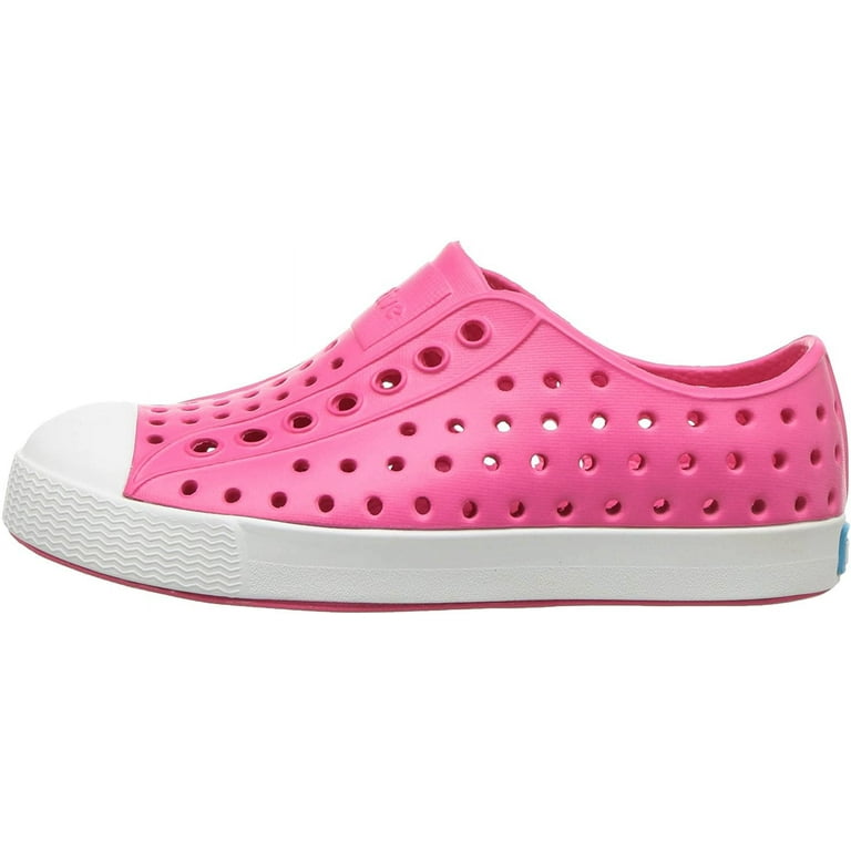 Native Little Boys' Slip-Ons Hollywood Pink, Shell White Native Little Boys' Slip-Ons Hollywood Pink, Shell White