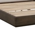 thumbnail image 7 of Benjara Nesh Modern California King Platform Bed, Upholstery, Brown Wood Frame, 7 of 7