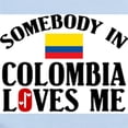 thumbnail image 2 of CafePress - Somebody In Colombia Infant Creeper - Baby Light Bodysuit, Size Newborn - 24 Months, 2 of 4