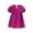 Hot Pink, variant on Efsteb 0-6Y Toddler Summer Dress for Girls Short Sleeve Dresses Kids Crewneck Dresses Loose Casual Clothes (Beige,1 Years)