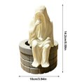 thumbnail image 3 of Halloween Ghost Decor, White Figurines Ghost Statue Halloween Decor Statue ,Cute Sculpture for Gift Props Home Tabletop Decorations, 3 of 7