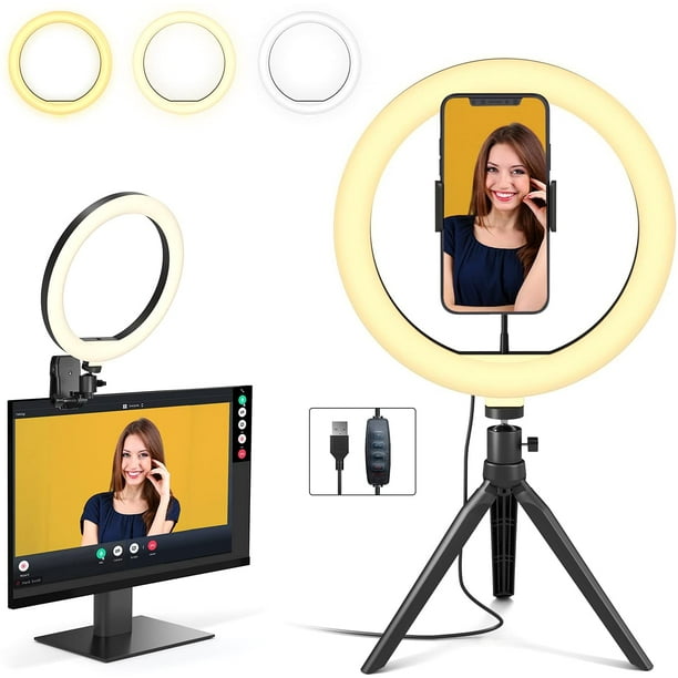 Ring light 2024 phone holder walmart