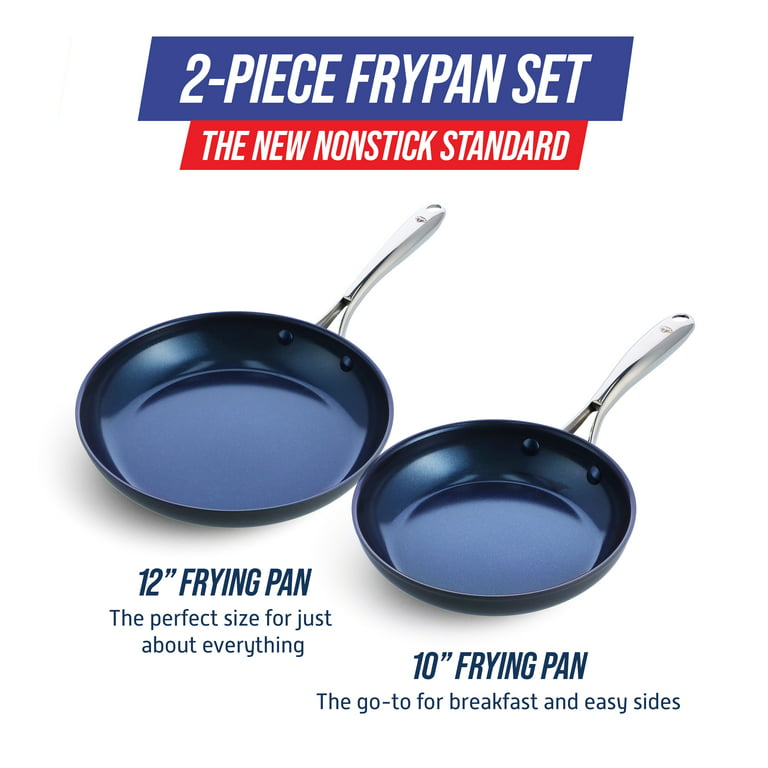Blue Diamond 12 in Enhanced Ceramic Nonstick Frypan