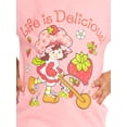 thumbnail image 4 of Strawberry Shortcake Toddler Graphic Crewneck Tee with Short Sleeves, Sizes 12M-5T, 4 of 6