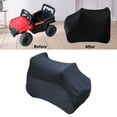 thumbnail image 6 of Kids Ride on Car Wrapper Windproof Indoor Outdoor Protection Washable Black Cover for Children’s Vehicles, 6 of 9