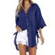 thumbnail image 1 of Ropa Vintage Y2k para mujer, camisetas para mujer, camisas para mujer, moda informal, elegante, suelta, cómoda, ropa de calle sólida, 1 of 4