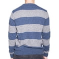 thumbnail image 2 of Gant Men's O1 Donegal Block Stripe Crew, Medium, Marine Melange, 2 of 3