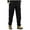 #02 Black 【Love the fit? Pick your favorite shades.】, variant on Men's Fleece Lined Loose Fit Sweatpants, Trousers, Joggers, Elastic Waist Drawstring, Thick Warm, Casual Daily, Gym Workout, Hiking, Winter Essentials | HAODEJW,Yellow 2XL