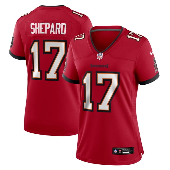 Women's Nike Sterling Shepard Red Tampa Bay Buccaneers Team Game Jersey