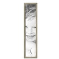 thumbnail image 2 of ArtToFrames 8" x 38" Silver Compo Dark Wash Picture Frame, 8x38 inch Silver Wood Poster Frame (WOM-5227),  Pack, 2 of 7