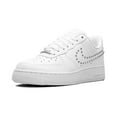thumbnail image 4 of NIKE WOMENS AIR FORCE 1 LO WMNS "White / Metallic Silver" FQ8887 100 from Stadium Goods, 4 of 8