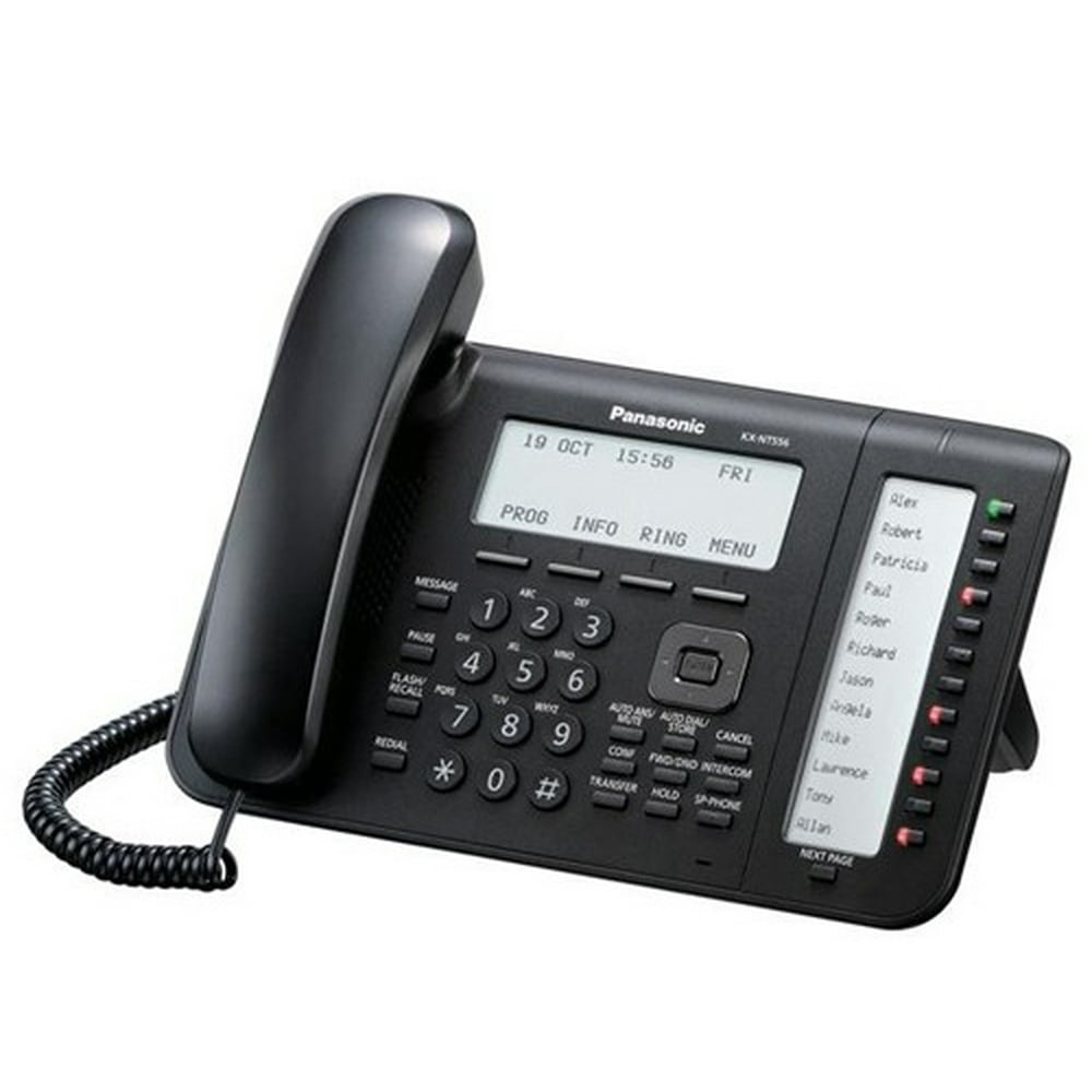 Panasonic KXNT560B Executive Backlit Lcd Display VOIP Phone Walmart
