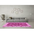 thumbnail image 3 of Ahgly Company Indoor Rectangle Oriental Pink Traditional Area Rugs, 2' x 5', 3 of 4