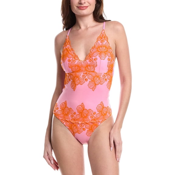 PQ Swim womens  Eloise One Piece, m, Pink