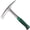 Silver-Pick, variant on MIKISS One-Piece Geological Rock Hammer with TPR Shock-absorbing Handle.