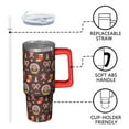 thumbnail image 3 of 30oz Xmas Tumbler with Straw Handle Leak Proof Stainless Steel Cup Christmas Presents Gifts, 3 of 5