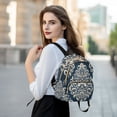 thumbnail image 6 of Boho Patterns Totems Travel Laptop Backpack Casual Daypack Lightweight Bookbag Compartment for Business, 6 of 7