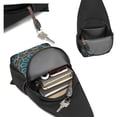 thumbnail image 6 of Xecao's Mandala Print Sling Bag: A Versatile Chest, Shoulder, and Crossbody Backpack for Casual Days Out, Perfect for Both Men and Women, 6 of 6