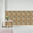 thumbnail image 3 of SLYNSHome Clearance Wall Paper Brick Stone Rustic Effect Self-adhesive Wall Sticker Home Decor, 3 of 7