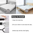 thumbnail image 4 of Bed Sheet Holder Straps,sheet Holders For Corners,sheet Suspenders,sheet Straps And Sheet Fasteners, Bed Sheet Clips With Adjustable Bed Bands For Bed, 4 of 4