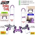 thumbnail image 3 of dbest products, Purple 150 lbs Max Weight Folding 16.5" x 20" x 37.5" Stair Climber Dolly, 3 of 6