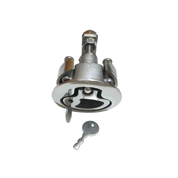 Sidaley Cerradura con llave para escotilla Montajes de yates Cerraduras Slaming Boats Equipo Hardware Accesorio Suministros Escotillas de Bombillas para automóviles