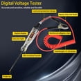 thumbnail image 4 of 1pc Heavy-Duty Automotive Circuit Tester/Test Light, 3-90V Digital LED Voltage Tester with Voltmeter, Polarity Indicator, and Stainless Steel Probe, suitable for cars, trucks, RVs, etc.,Multicolor, 4 of 5