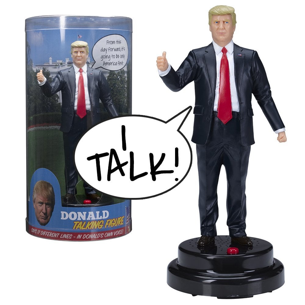 donald trump talking figure