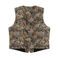 thumbnail image 5 of Garronmavis Duck Camouflage Boys Suit Vest Comfortable Sleevless Fall Winter Warm Outerwear with Pockets Versatile V Neck Adjustable Back Strap Vests Fashion Sleeveless Outerwear, 5 of 7