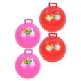 thumbnail image 2 of 4 Pcs Kids Inflatable Exercise Balls Jumping Balls Cartoon Pattern Hopper Balls, 2 of 5