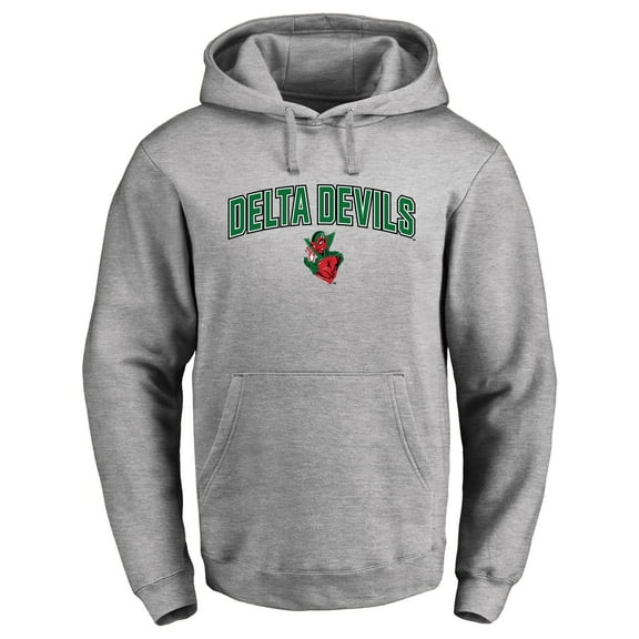 Men's Ash Mississippi Valley State Delta Devils Proud Mascot Pullover Hoodie