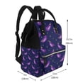 thumbnail image 2 of Defioc Eggplant for Baby Diaper Bag Backpack - Baby Bag for Boys & Girls - Diaper Backpack - Large Travel Diaper Bags- Baby Registry Search & Shower Gifts, 2 of 5