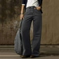 thumbnail image 2 of Uuszgmr Jeans For Women Women Vintage Fashion Pants Jeans Casual Straight Leg Wide Leg Jeans, 2 of 6