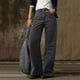 thumbnail image 4 of Gibobby Pantalones vaqueros de moda Vintage para mujer, pantalones vaqueros informales de pierna recta y pierna ancha (Dark Gray, XL), 4 of 5