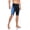 Black/Blue, variant on Boy's/Men's Athletic Polyester Jammer Swimsuit (MJ016) - Navy - 22
