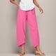 thumbnail image 1 of WILLBEST Pantalones Casuales para Mujer, con Bolsillo, Cintura Elástica, Holgados, Lisos, Cómodos, para Uso Diario. Chica, 1 of 3