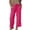 Pink, variant on Women’s Pants Wide Leg Baggy Pink Pants Women Casual Comfortable Work Pants Women Clothing