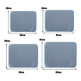 thumbnail image 6 of sunsanly Breathable Cat Litter Mat Double Layer Structure Waterproof Hassle-free Easy to Clean Pocket Design Floor Mat for Home Pet, 6 of 8