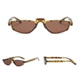 thumbnail image 3 of Vintage Mirrored Hombres Mujeres Moda Tonos Marco rojo Lente gris negro Hugo Mujer Gafas Hombre, 3 of 7