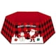 thumbnail image 1 of Wosthever Feliz árbol de Navidad Collar copos de nieve anillo de Navidad fiesta interior exterior suelo Festival decoración artesanía regalo nuevo Kits de decoración para fiestas tres, 1 of 6